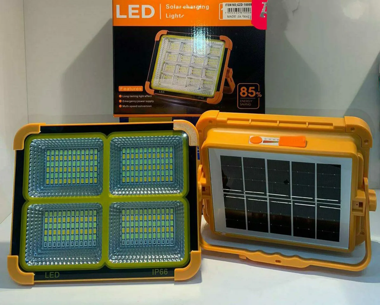 Lanterna Refletor Solar Externa Portátil
