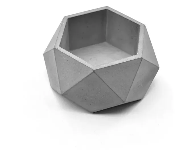 Vaso Hexagonal Para Cactos E Suculentas (3 Unidades)