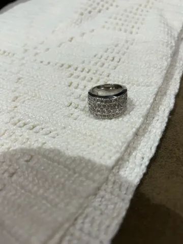 Lindo anel em ródio e zirconia - Foto 5