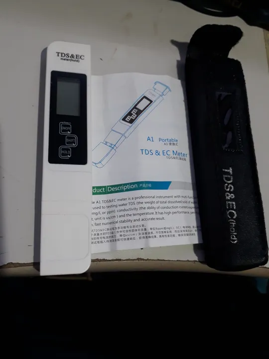 Medidor de TDS e EC Portátil para Água