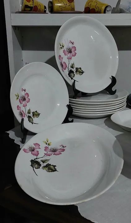 Conjunto 12 peças porcelana Porto Ferreira - Foto 2