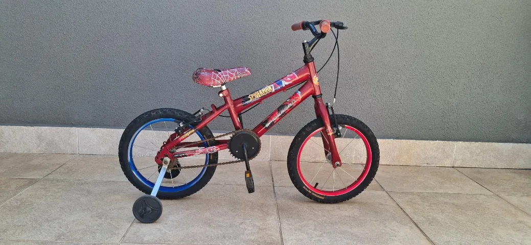 Bicicleta Infantil Homem Aranha Aro 16