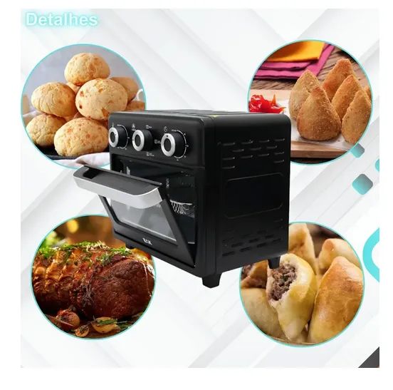 Forno Elétrico Air Fryer Oven 20 Litros 1400w 220v - Foto 2