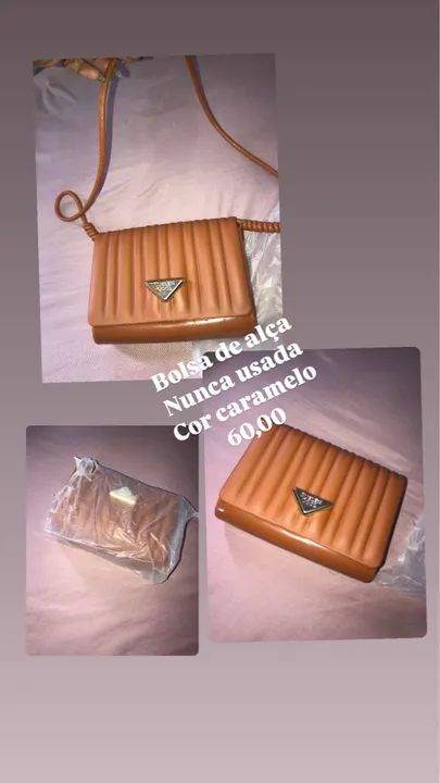 Bolsa de mão marrom - Nova