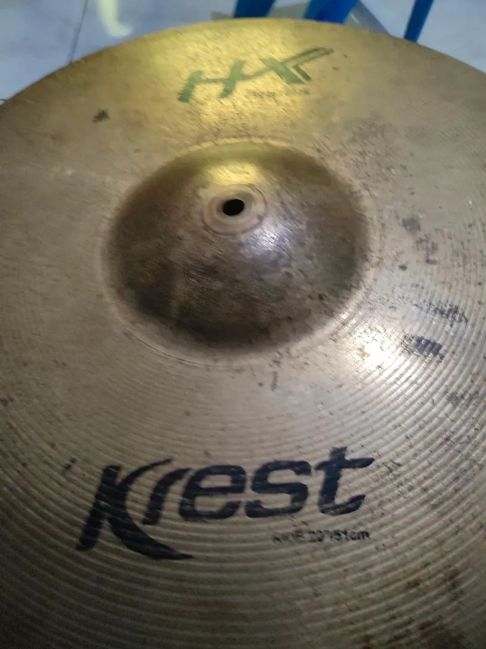 Prato de Bateria Hx Series Krest 20 polegadas ride - Foto 2