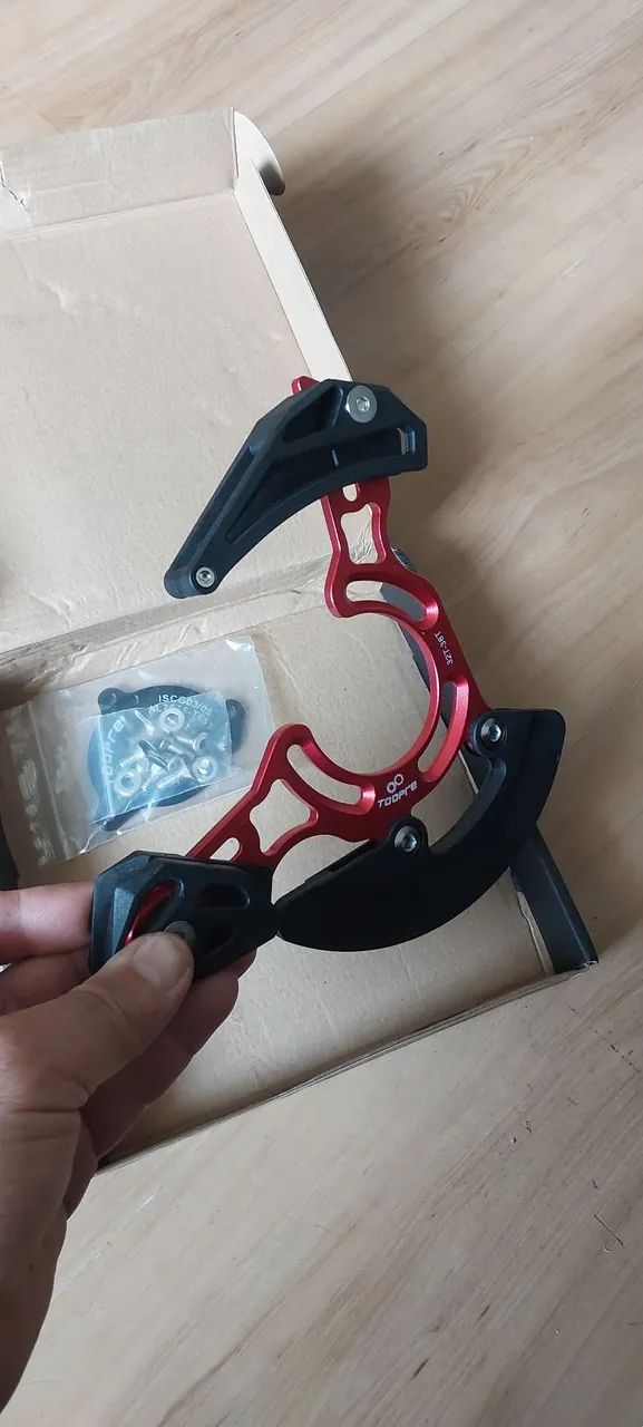 Kit  guia de  corrente  para DOWNHill e MTB - Foto 3