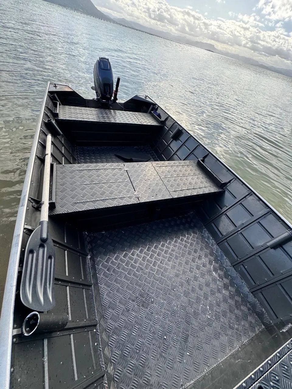 Barco de alumínio para pesca - Foto 2