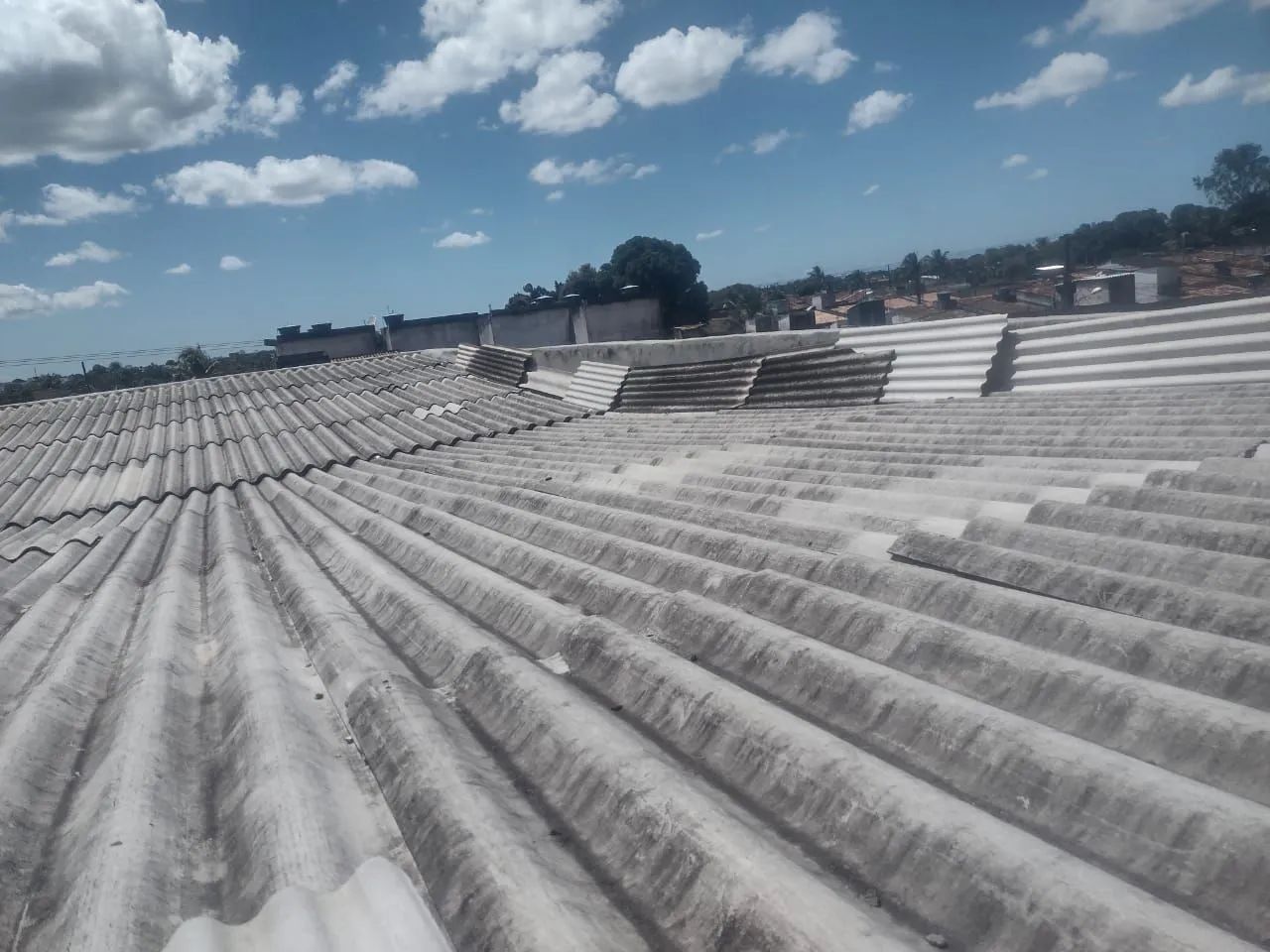 Telhas brasilite da grossa 