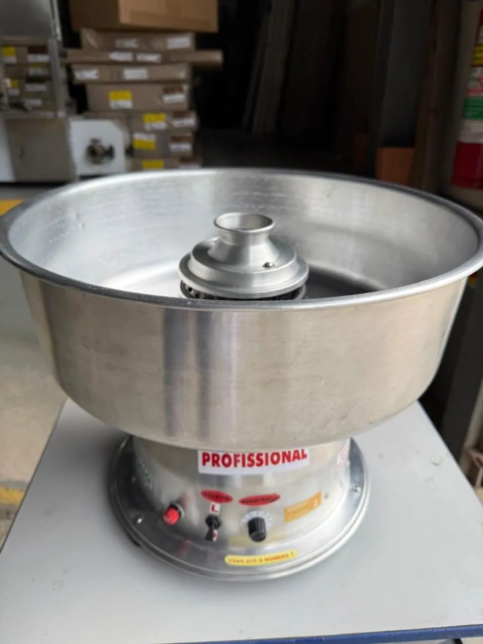 Maquina de algodão Doce