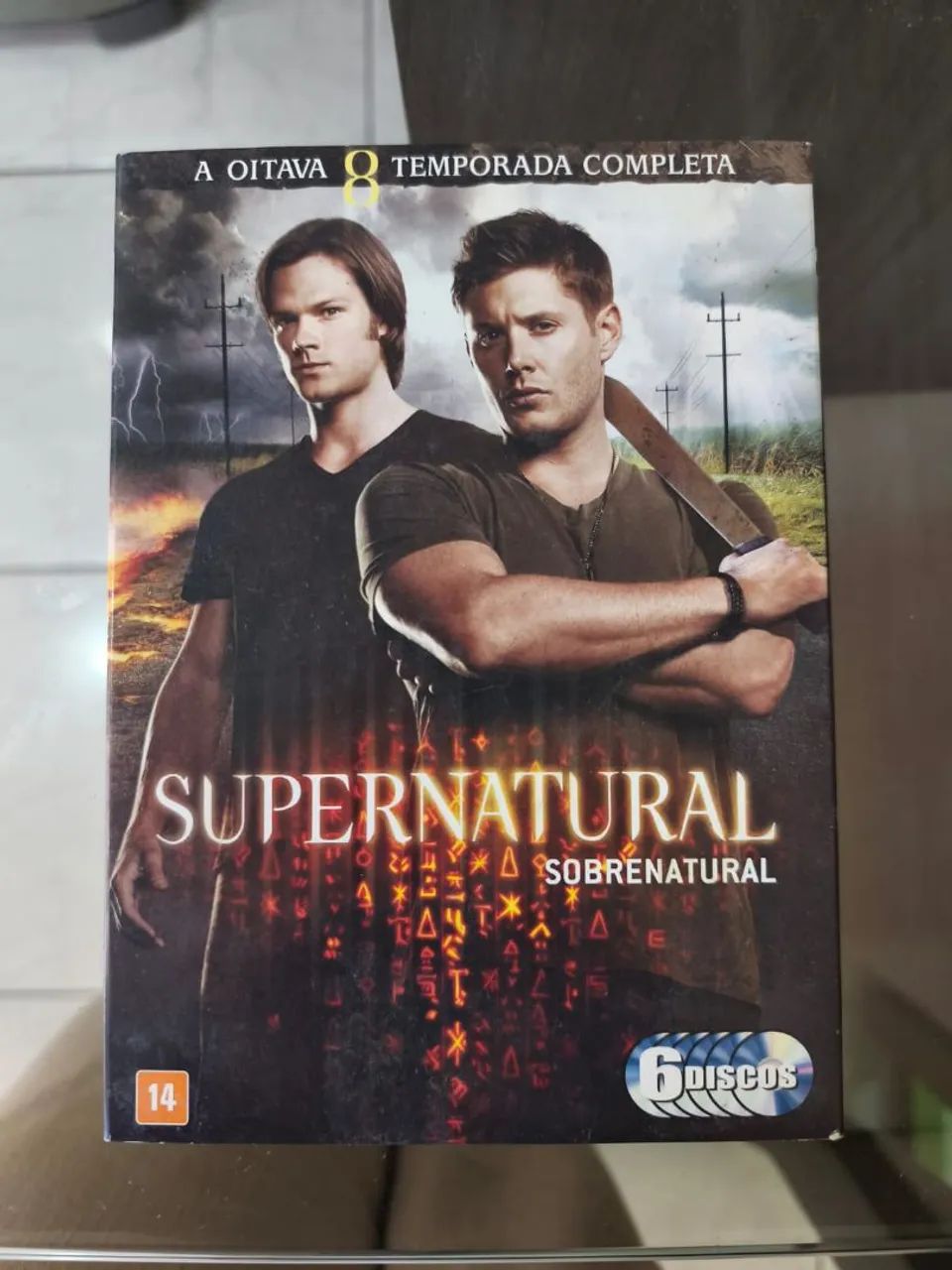 Dvd Supernatural - 8° Temporada 
