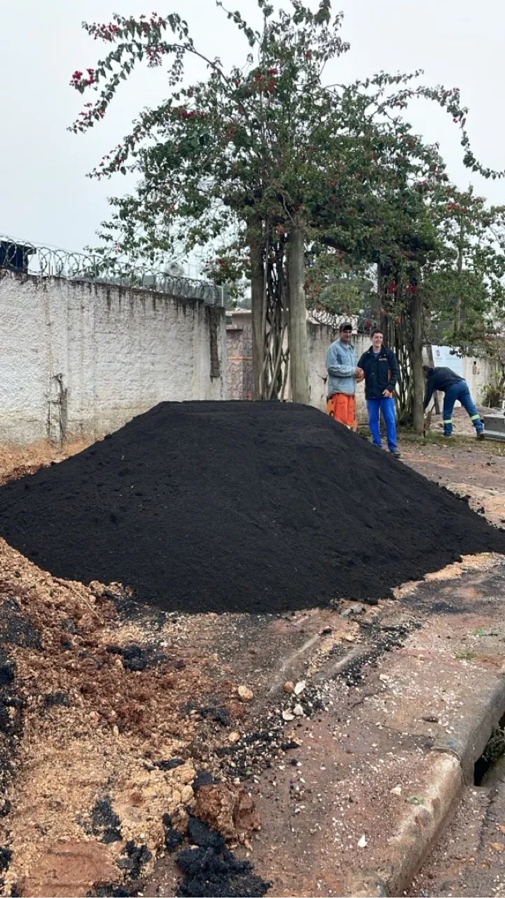 Terra preta peneirada adubada de ótima qualidade   - Foto 2
