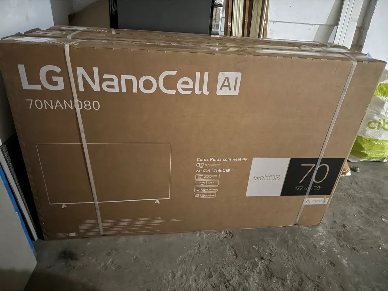 TV LG NanoCell 70 Polegadas - LACRADA + NOTA FISCAL