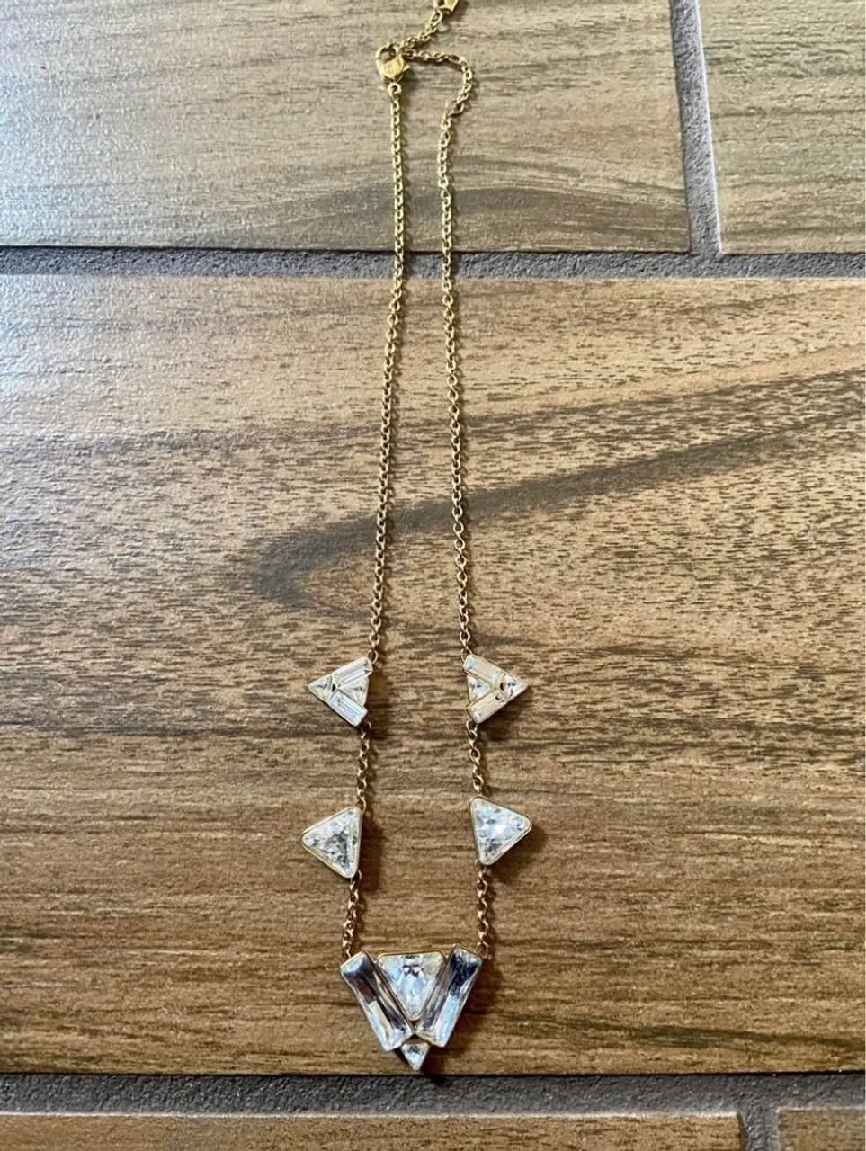 Colar de Swarovski doroudo Novo Importado EUA  - Foto 2