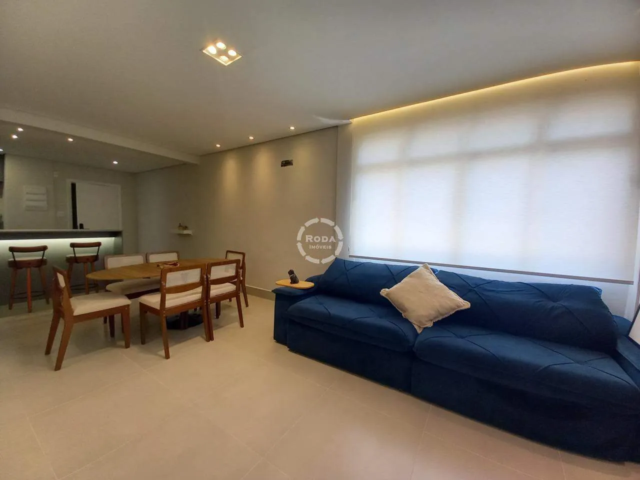 Apartamento Reformado de 3 Dormitórios no Coração do Gonzaga Conceito Aberto e a 3 Quadra