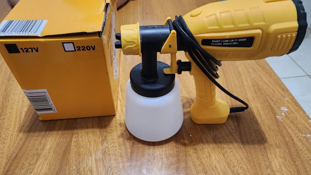 Pistola de Pintura Elétrica Lumi LM-11 400W