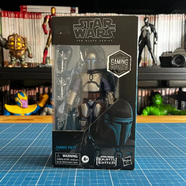 Boneco Jango Fett Star Wars The Black Series Hasbro