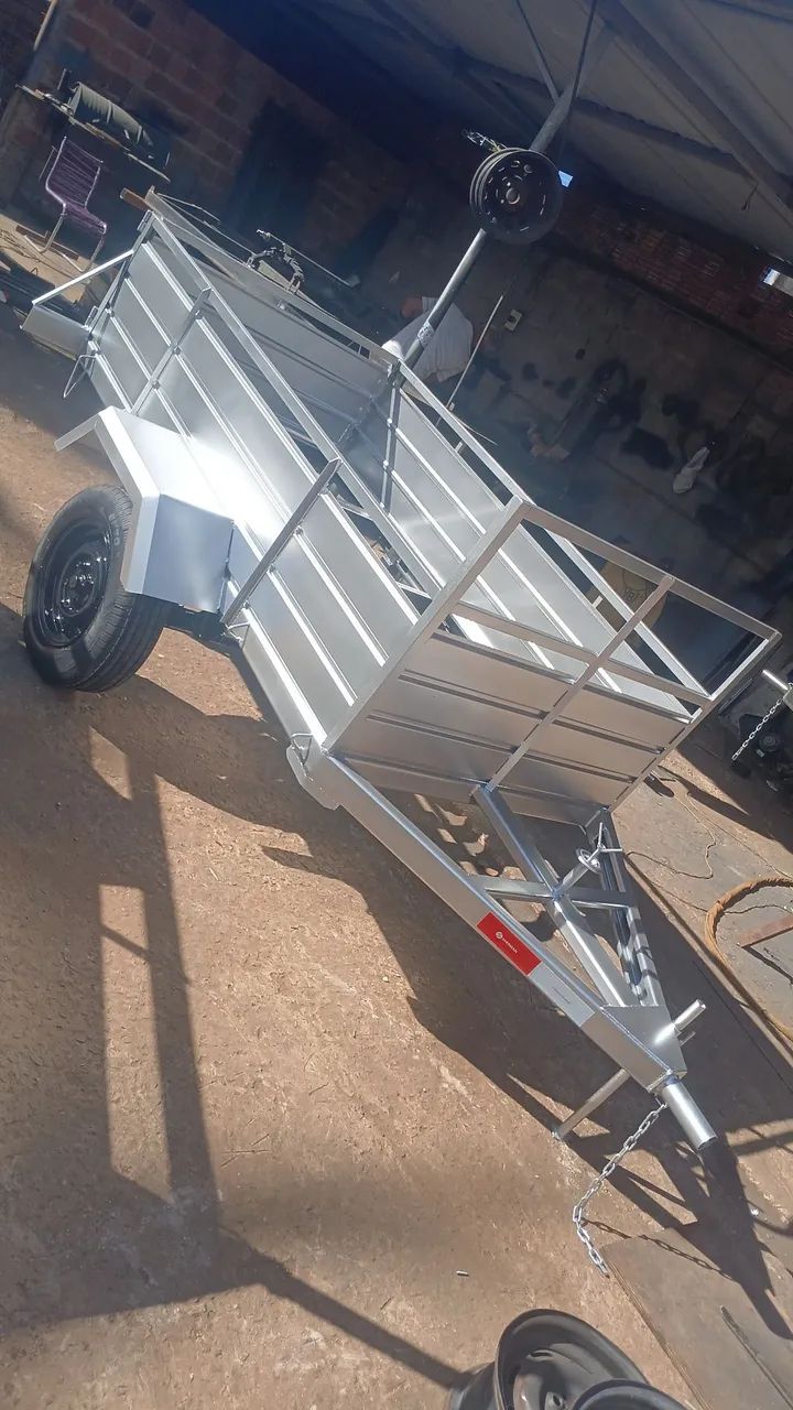 Carretinha nova com nota fiscal pra EMPLACAMENTO  - Foto 2