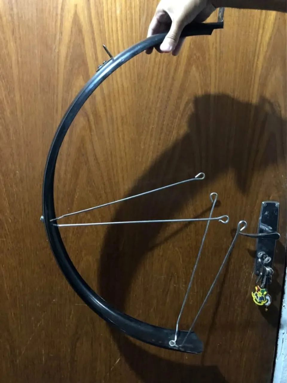 Para barro traseiro bicicleta aro 26 - Foto 2