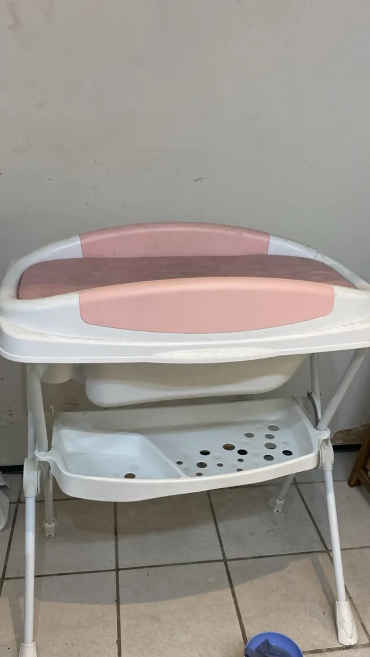 Mesa de Banho Infantil com Trocador
