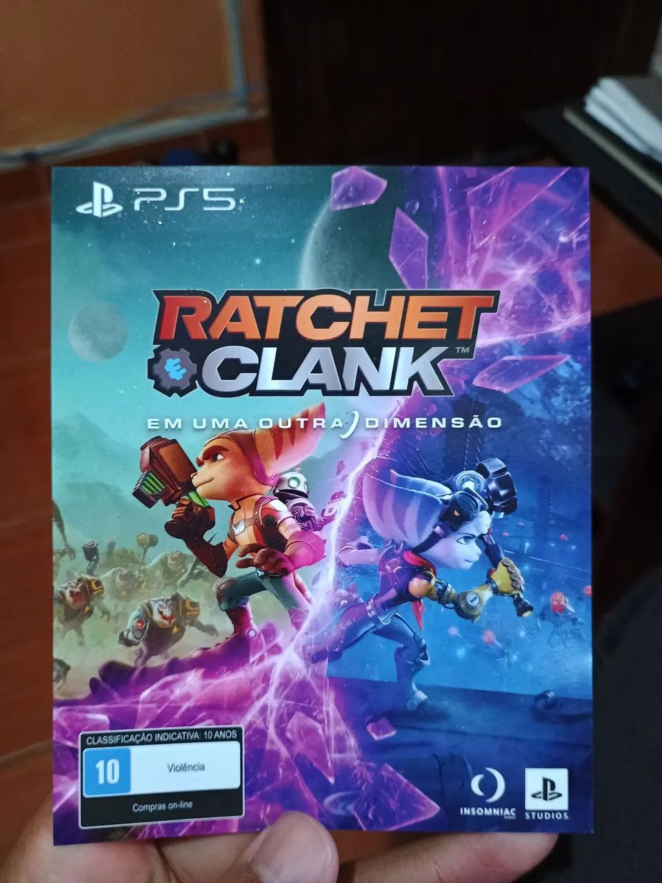 Jogo de ps5 - Ratchet & Clank: Uma Outra Dimensão