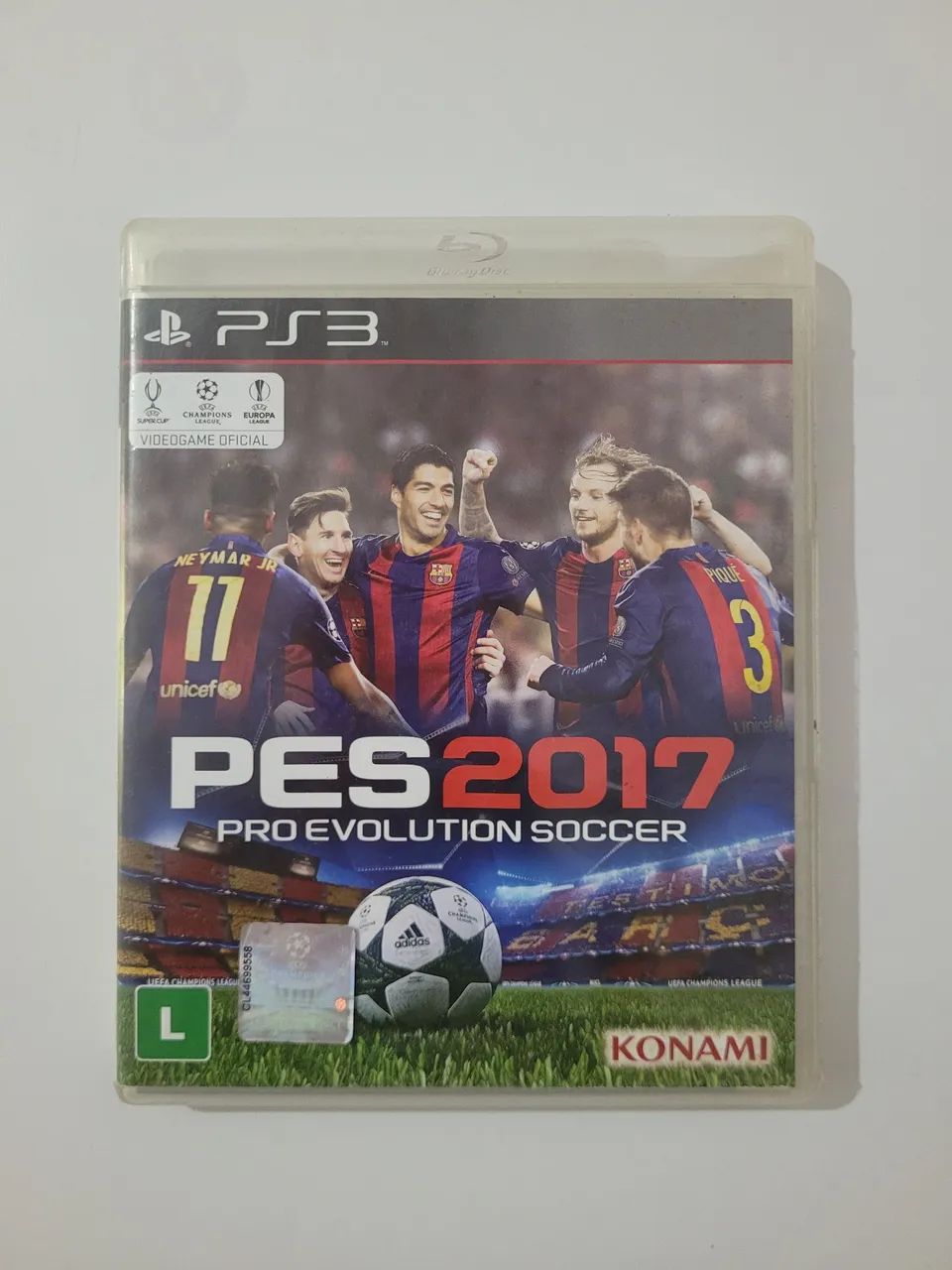 PES 2017 - Pro Evolution Soccer - PS3