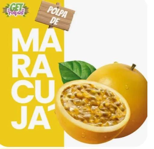 POLPAS DE MARACUJÁ PURA COM SEMENTE 