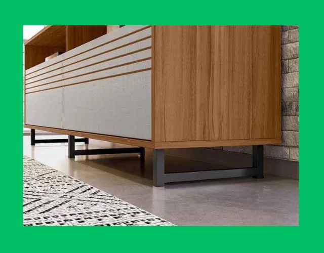 Painel Rack para TV de ATÉ 65" Polegadas 2 Portas Pés de Ferro (SUPER OFERTA)! - Foto 2