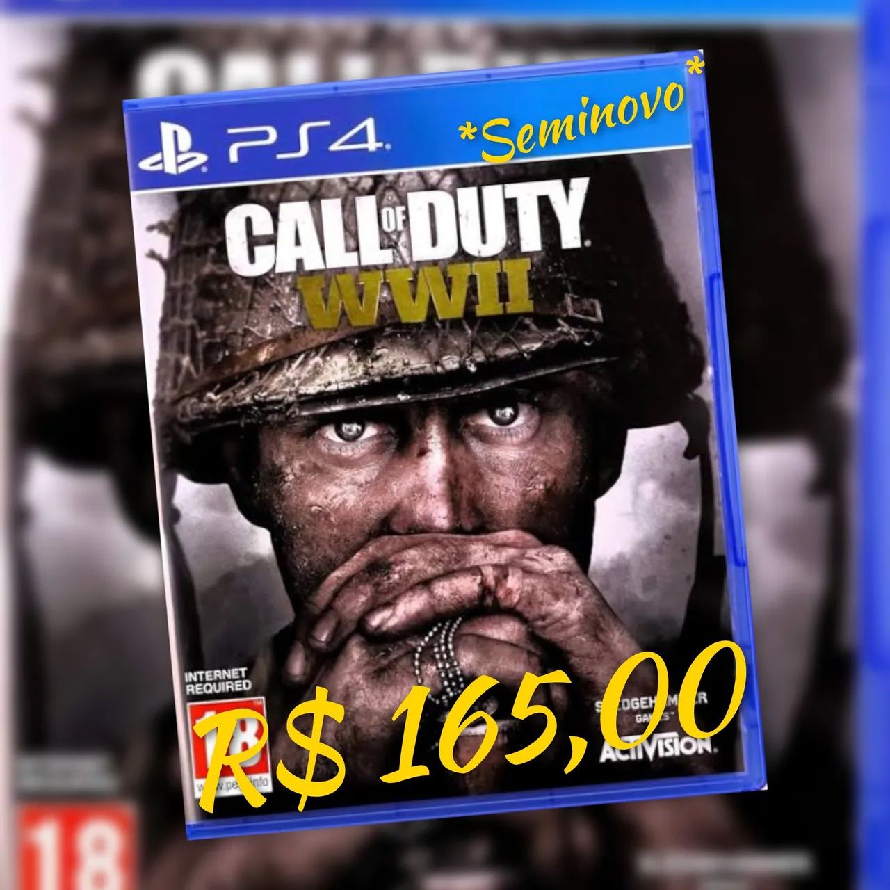 Call Of Duty WW II - PS4 / PS5 - Leia o anúncio 