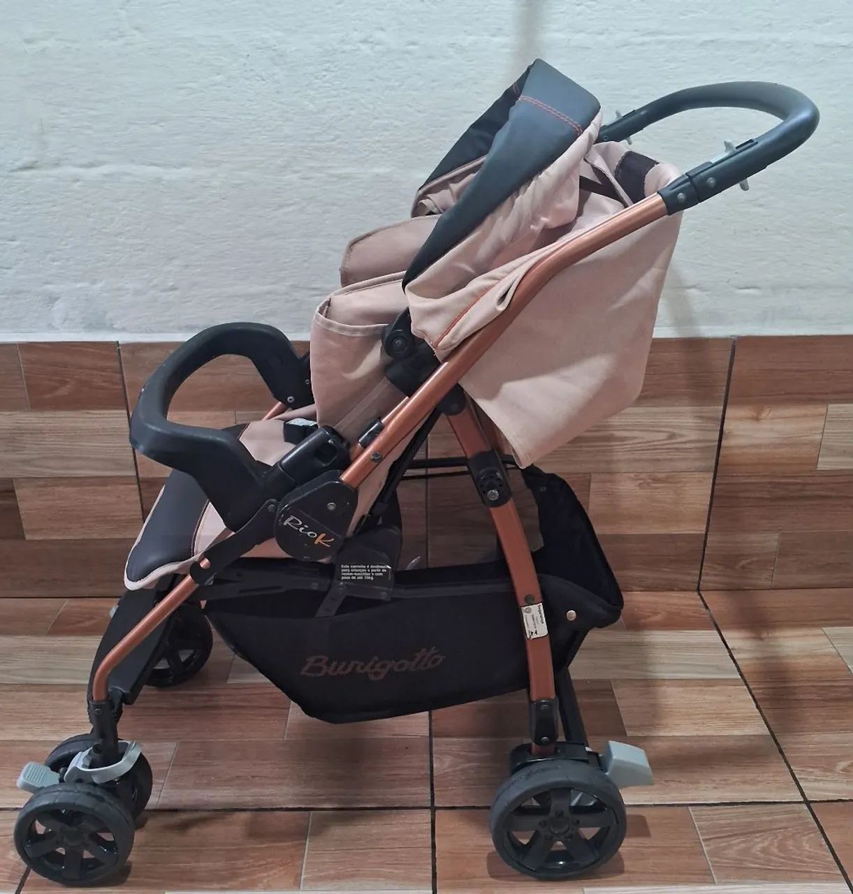 Carrinho de Bebê Burigotto Rio K - Foto 3