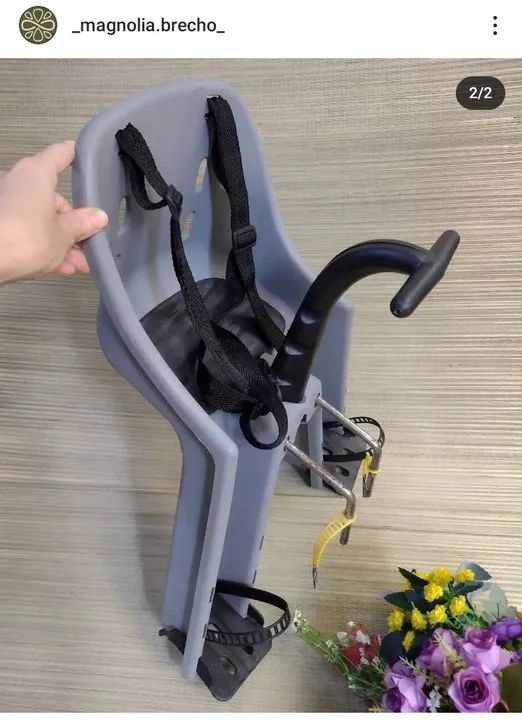 Cadeirinha de Bicicleta para Bebê