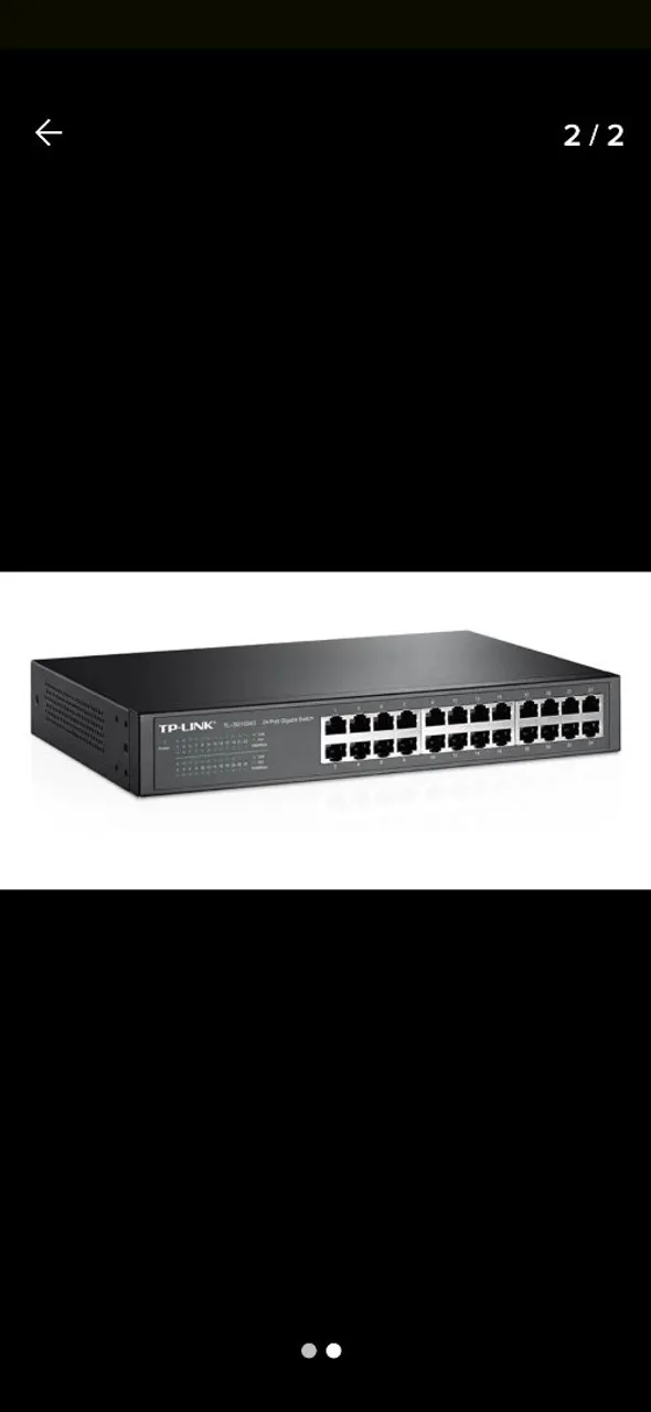 Switch TP-Link 24 Portas Gigabit