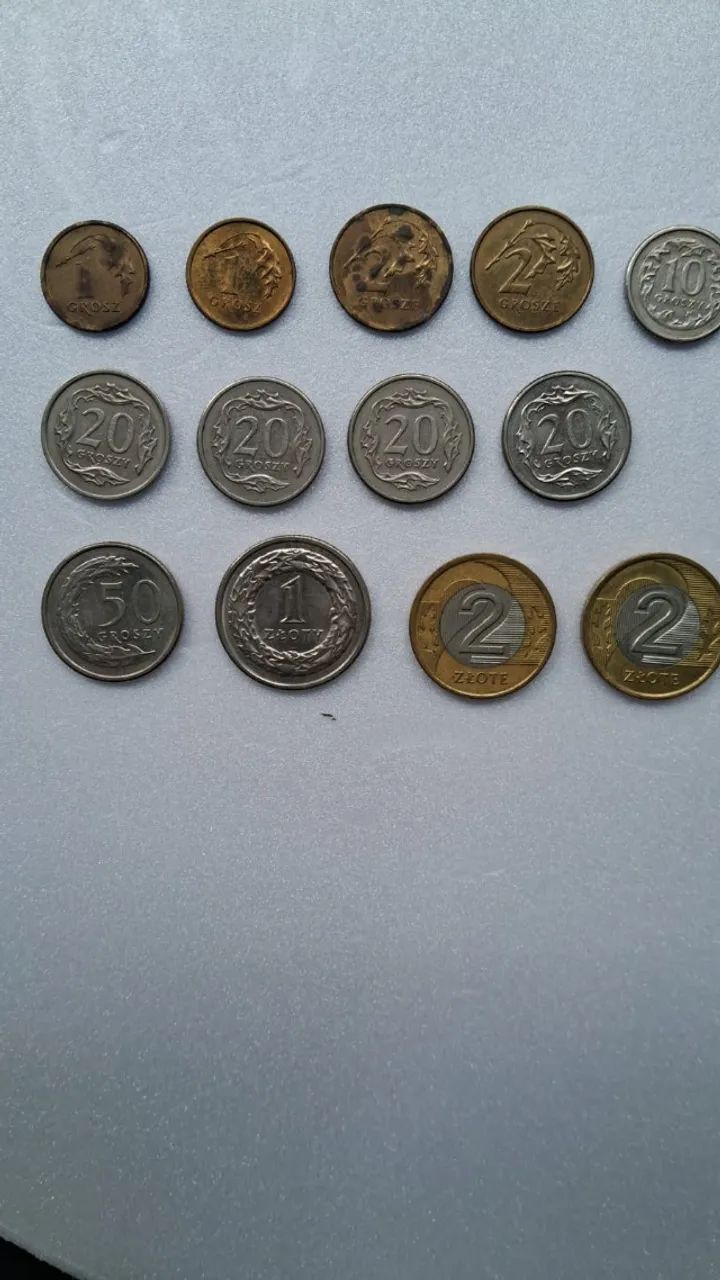 Vendo Moedas Antigas da Polônia