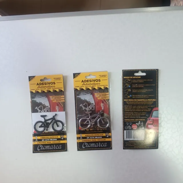 Adesivo Alto Relevo Bicicleta Bike Excelente Fixação