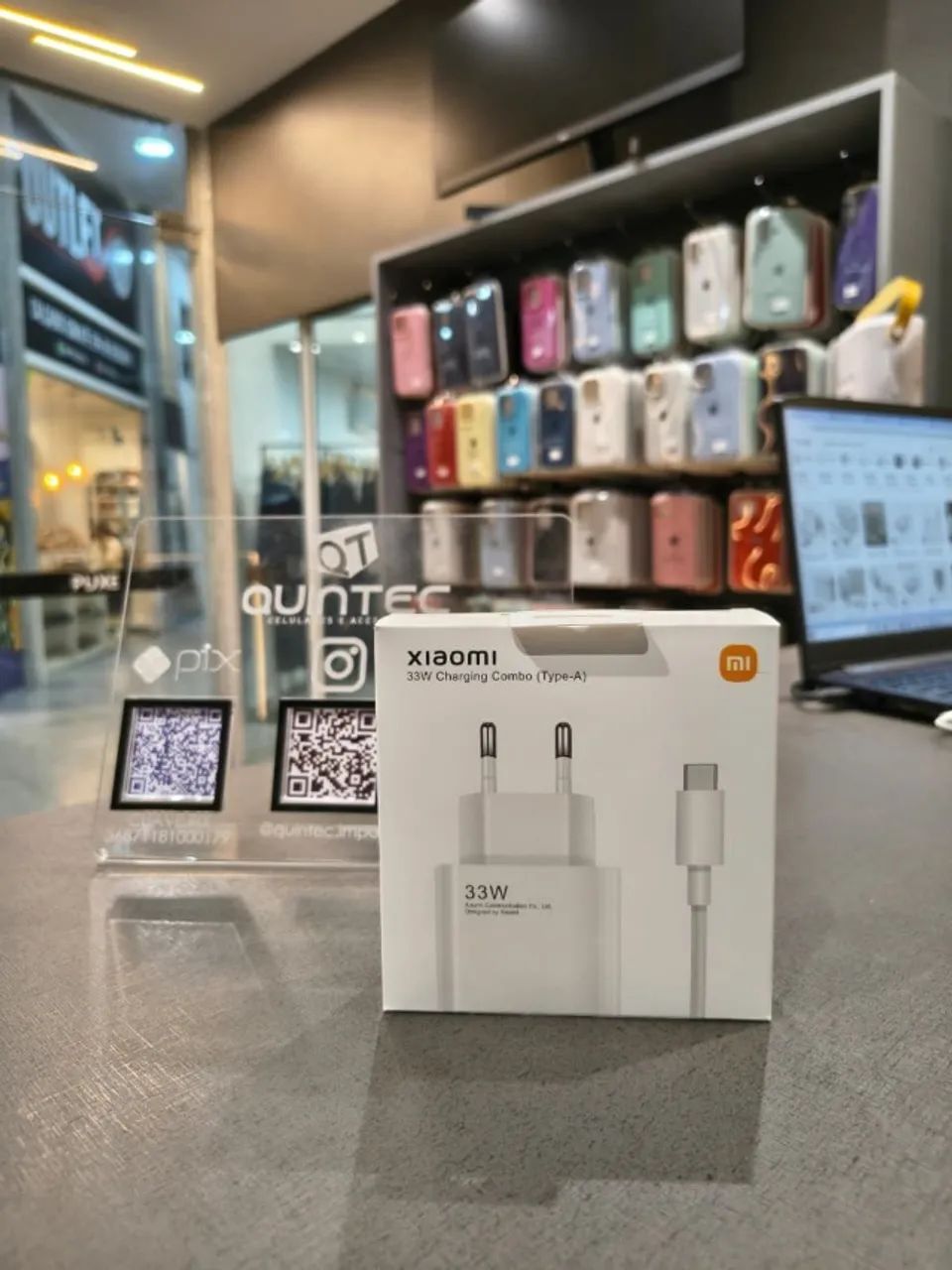 CARREGADOR COMPLETO ORIGINAL XIAOMI 33W 
