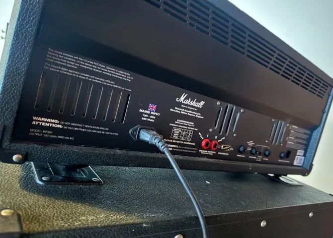 Amplificador Marshall e Caixa Reta - Foto 3