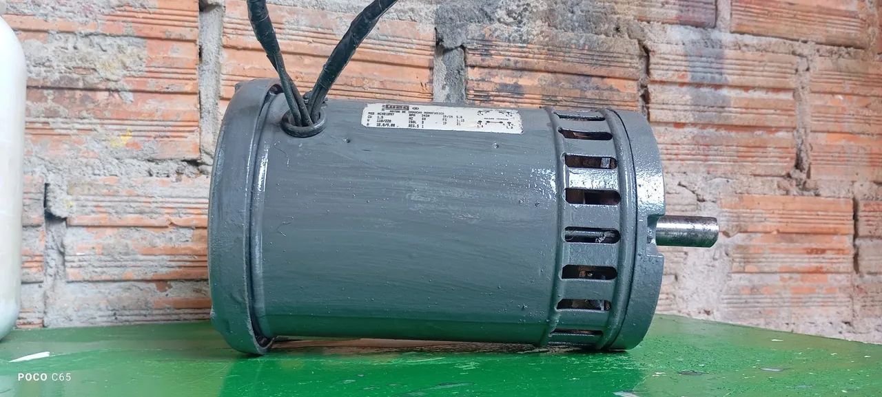 Motor elétrico 1,5CV 110/220 alta rotação  - Foto 2
