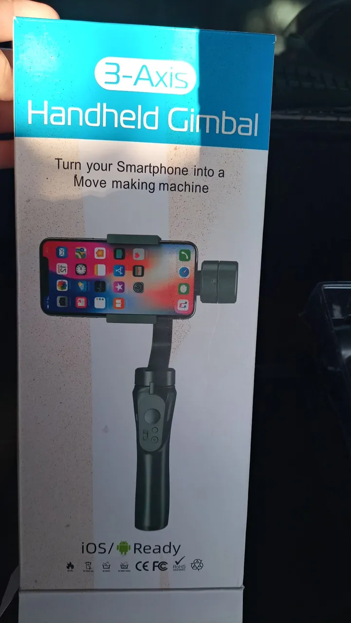Gimbal Handheld 3-Axis para Smartphone