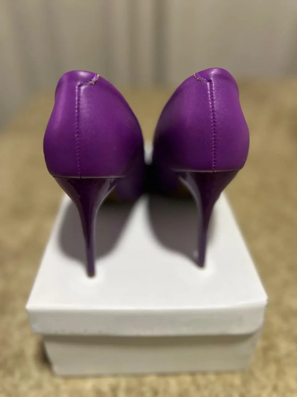 Scarpin Vizzano Roxo - Elegância e Conforto - Foto 2