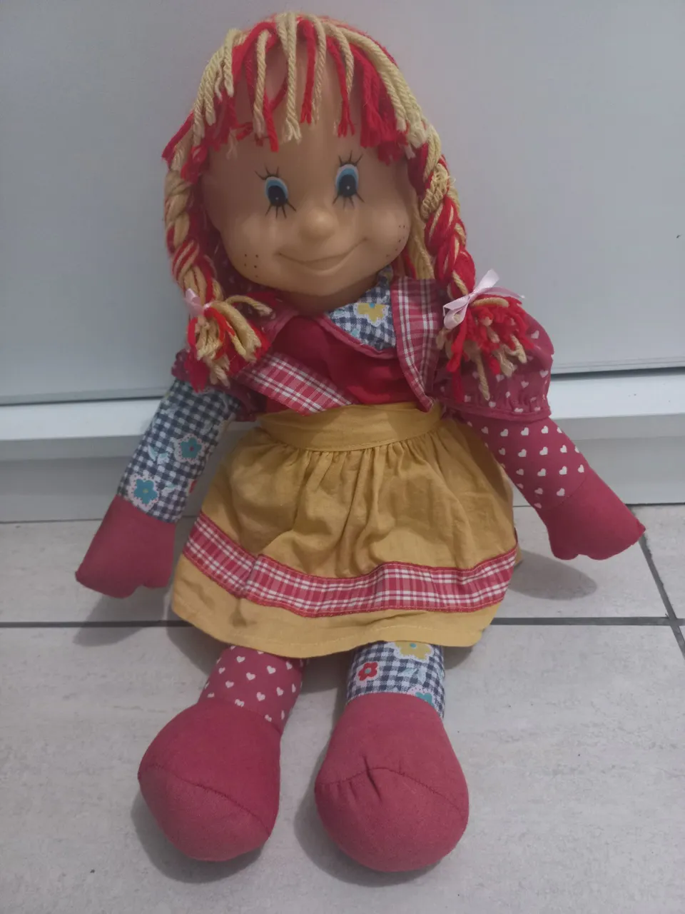 Boneca Emília original anos 80 Colorama