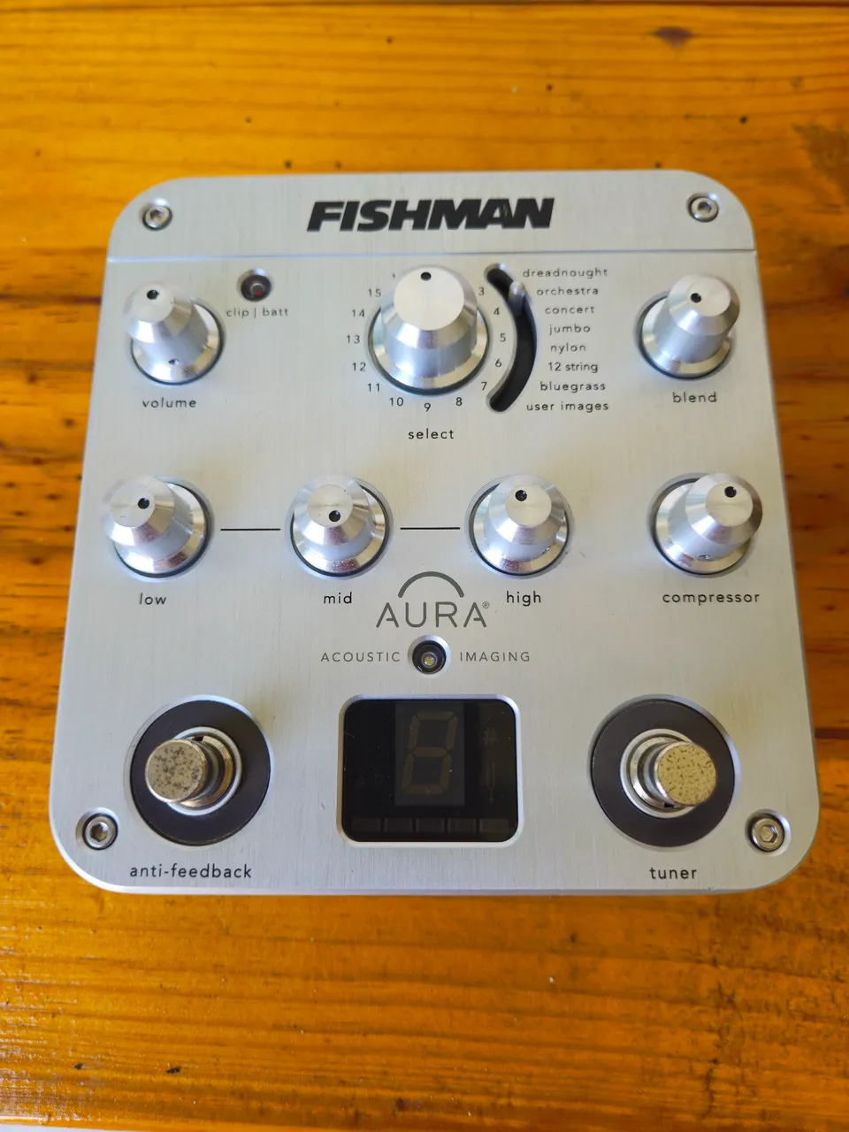 pedal fishman aura