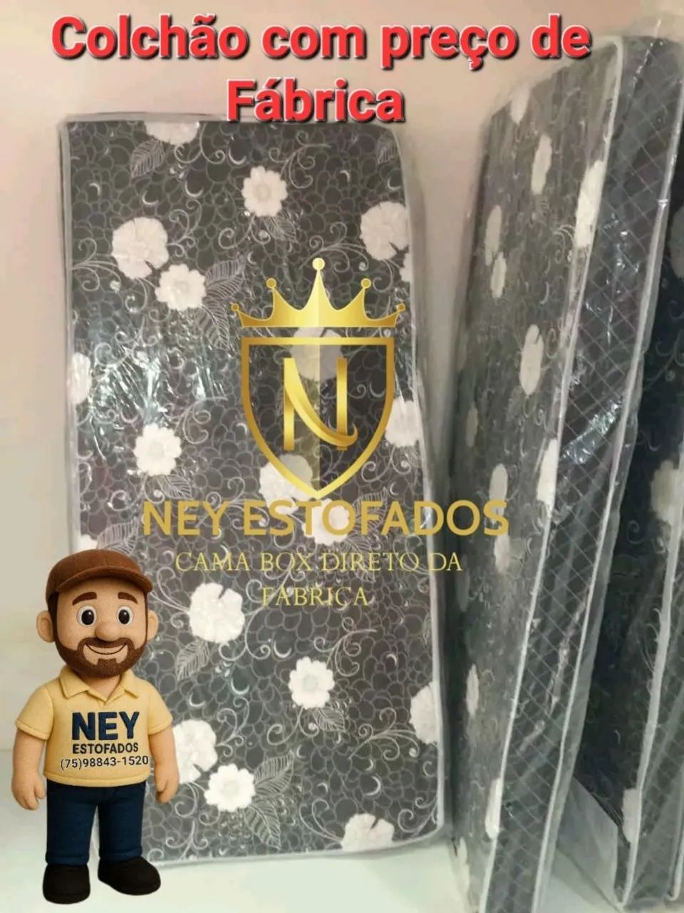 Cama Box R$ 330,00 - Conforto e Qualidade! - Foto 4