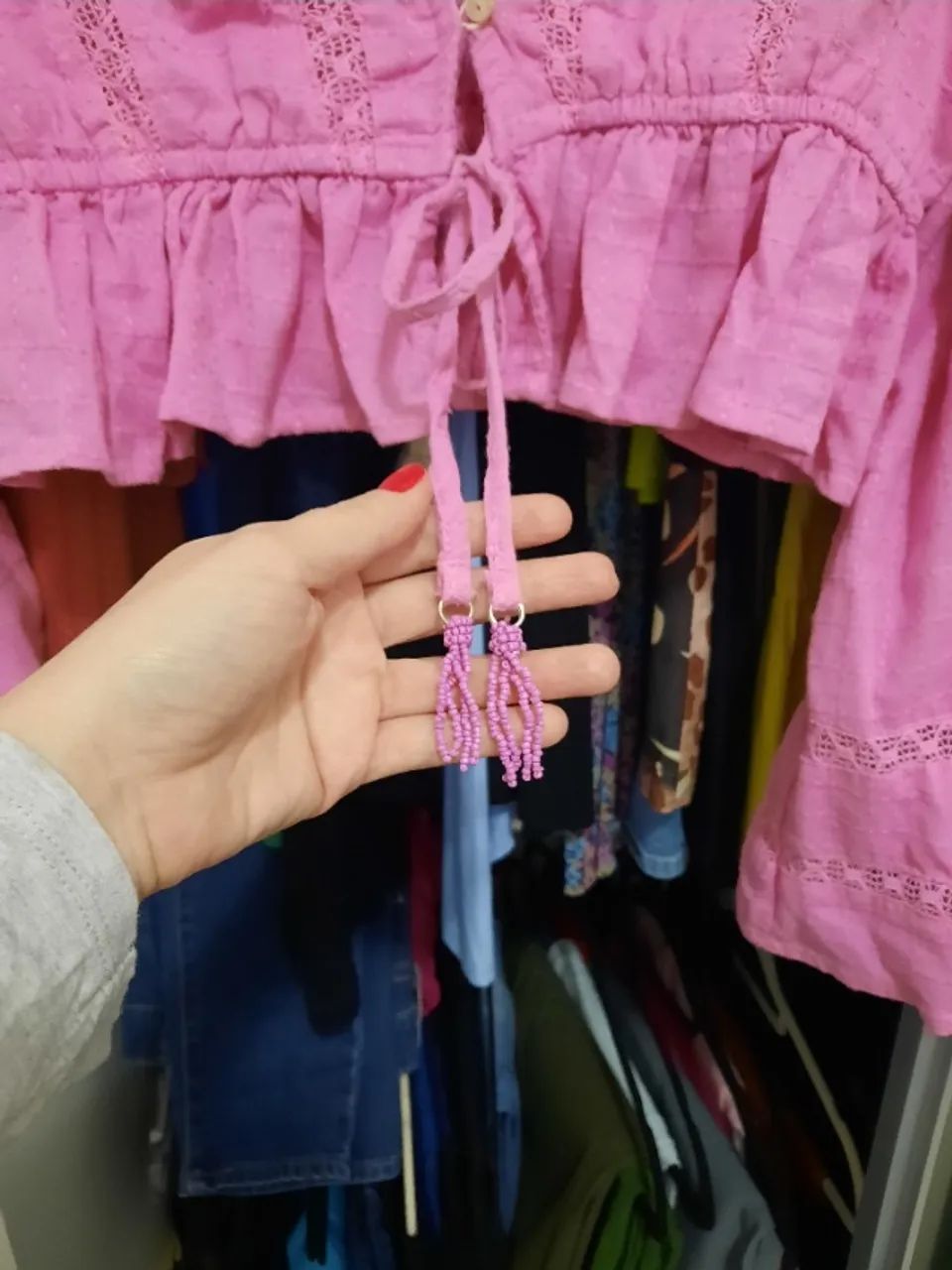 Blusa cropped - Foto 3