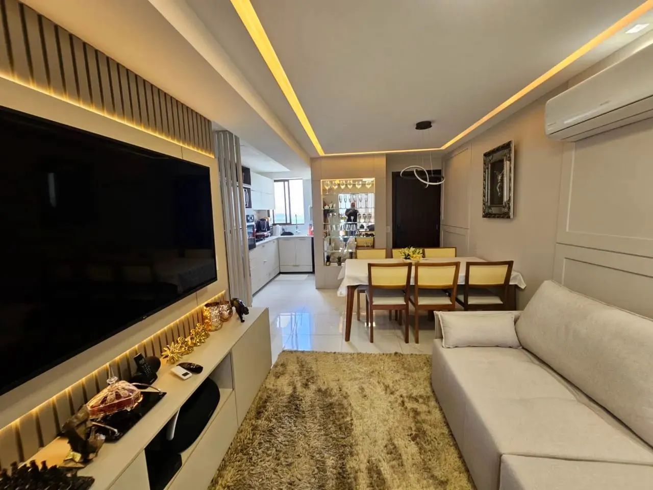 Maria Eleonora -Estados -Andar alto -69m² -02 quartos s/01 suíte + Office - Ambientado e c - Foto 4