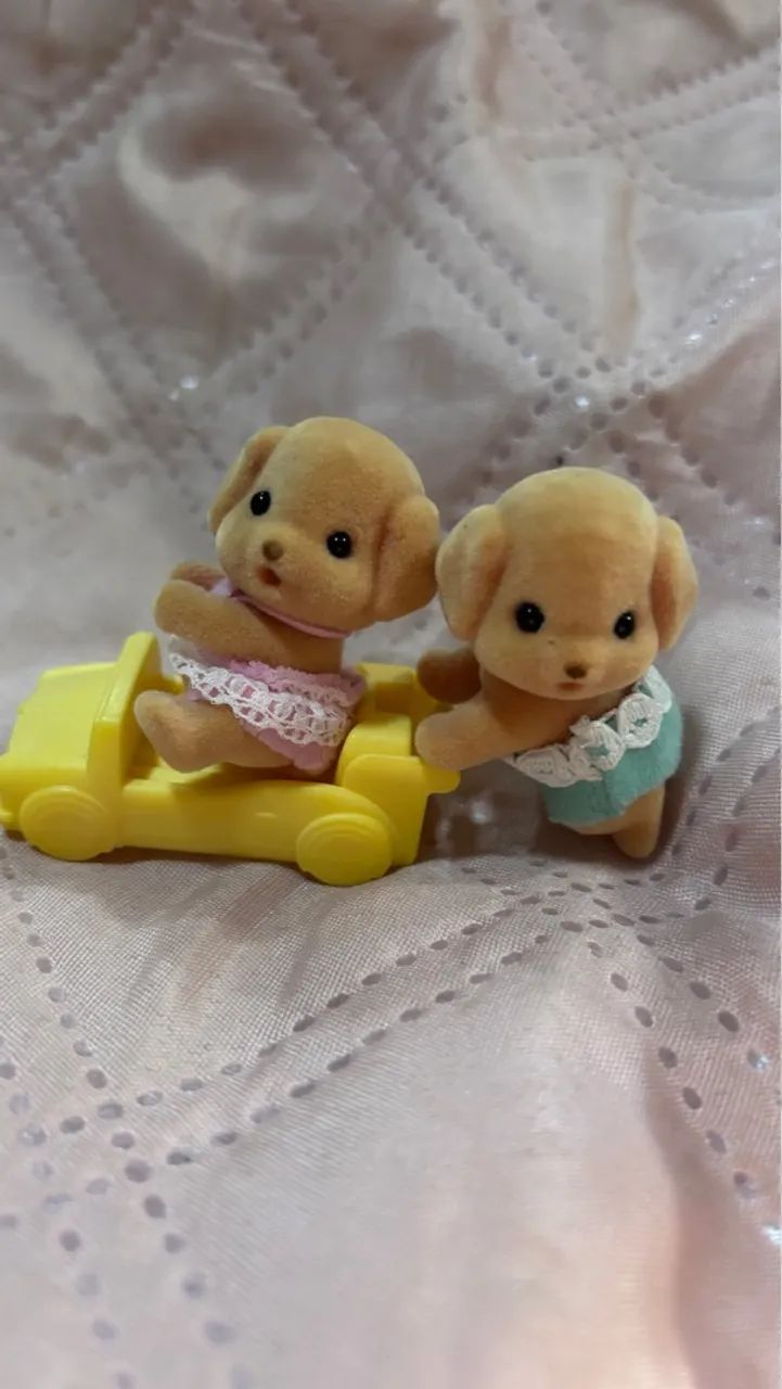 Sylvanian families- Gêmeos Poodle  - Foto 3