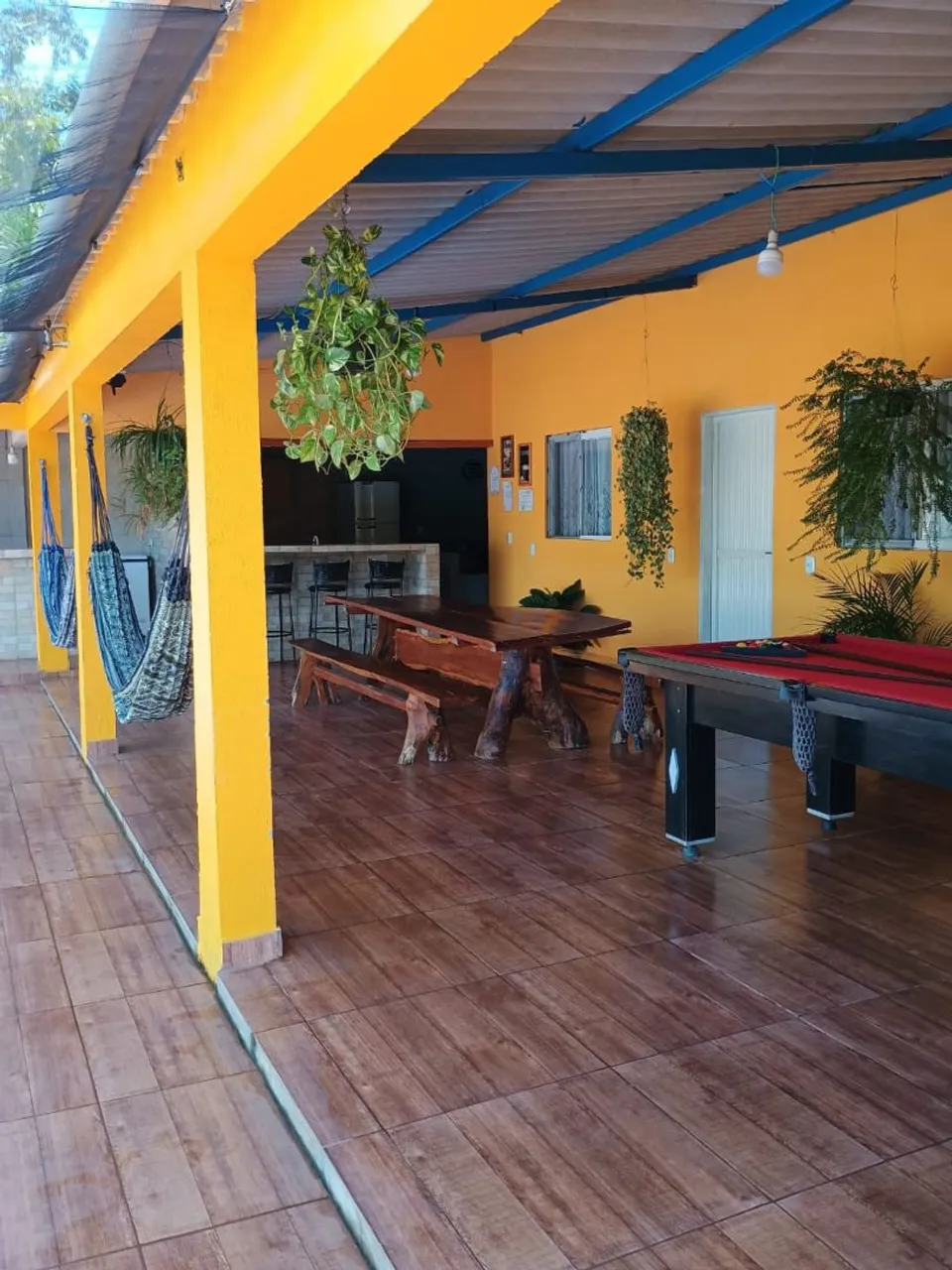 Rancho de temporada no Corumbá IV