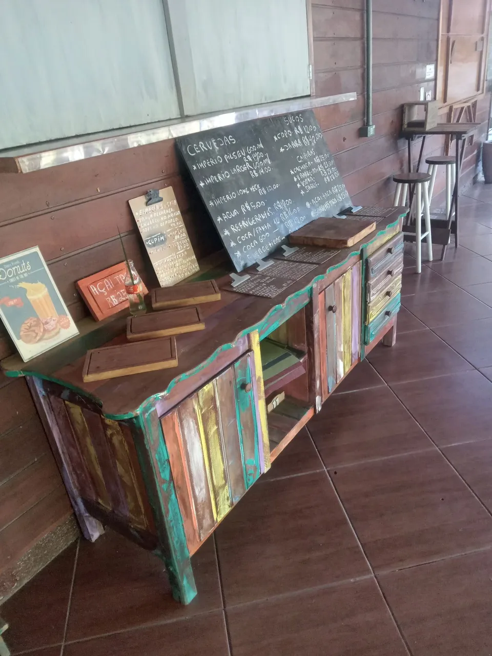 Balcao patinado