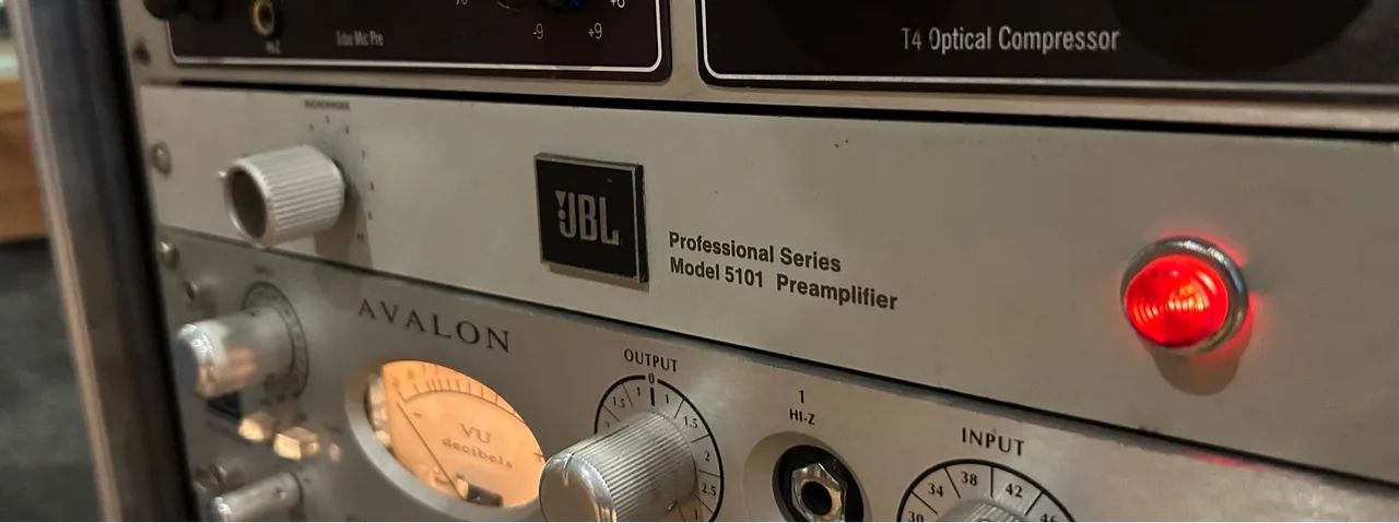 Pré-amplificador microfone JBL UREI 5101 -  - Foto 2