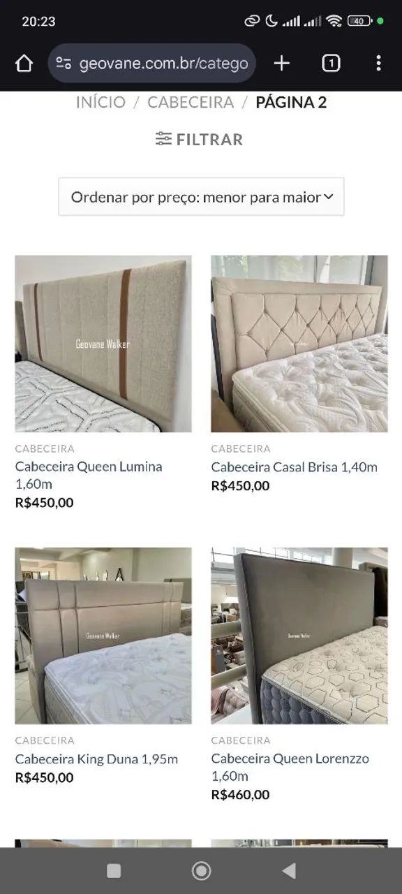 Cabeceiras de cama modernas e elegantes - Diversos modelos