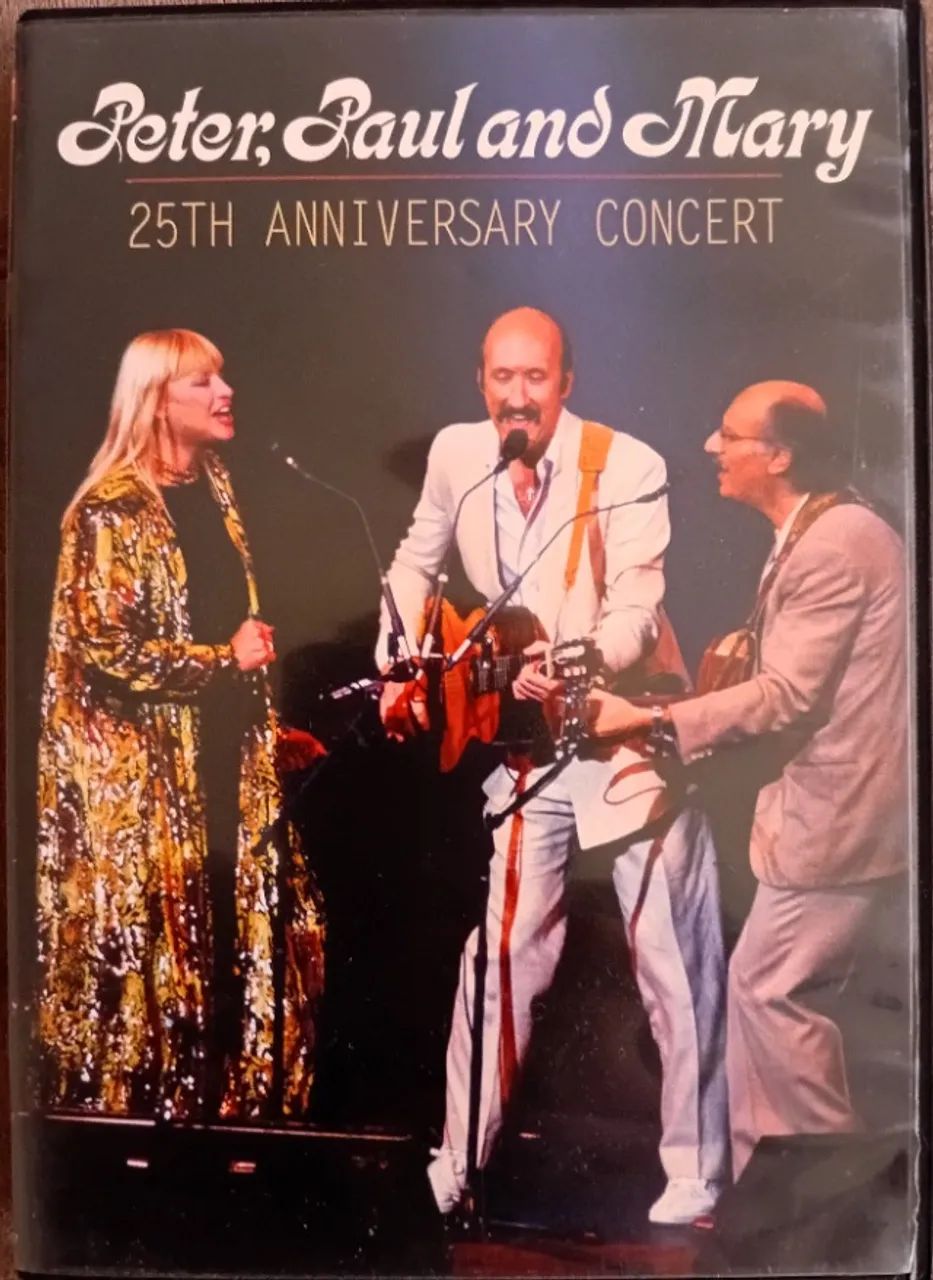 DVD - PETER, PAUL AND MARY - 25TH ANNIVERSARY CONCERT