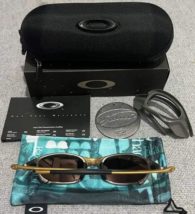 Óculos de Sol Oakley X Metal Juliet 24k - Foto 2